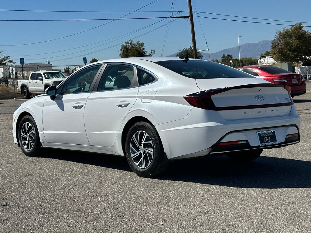 2021 Hyundai Sonata Hybrid Blue photo 4
