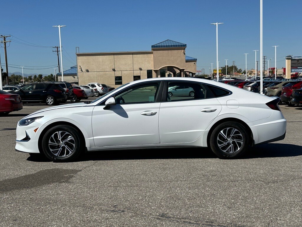 2021 Hyundai Sonata Hybrid Blue photo 3