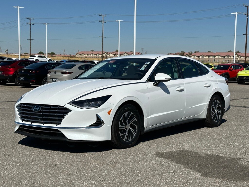 2021 Hyundai Sonata Hybrid Blue photo 2