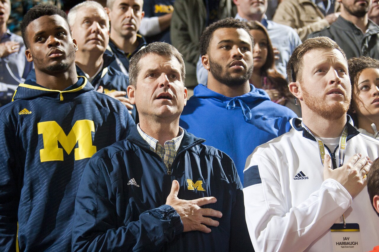 Michigan Head Coach Jim Harbaugh
