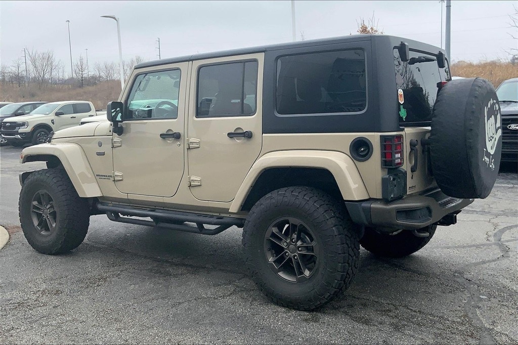 Used 2016 Jeep Wrangler Unlimited 75th Anniversary Edition with VIN 1C4BJWEG2GL316961 for sale in Kansas City