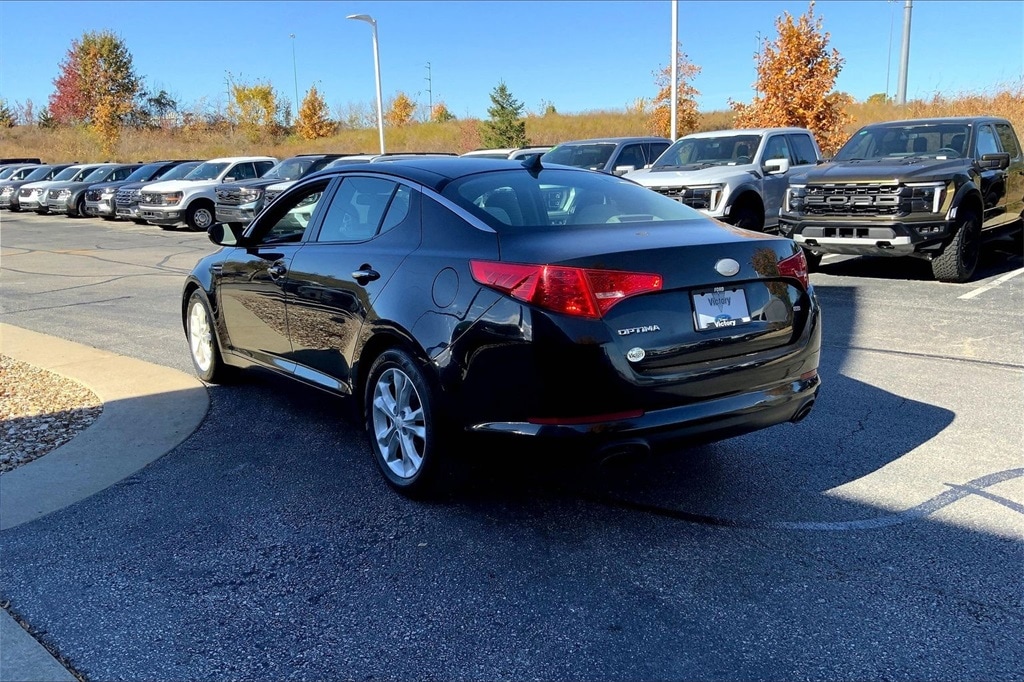 Used 2013 Kia Optima LX with VIN 5XXGM4A74DG150431 for sale in Kansas City, KS