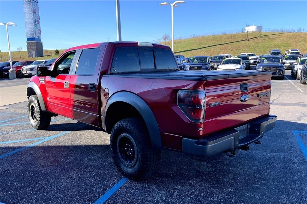 Used 2014 Ford F-150 SVT Raptor with VIN 1FTFW1R69EFC42523 for sale in Kansas City