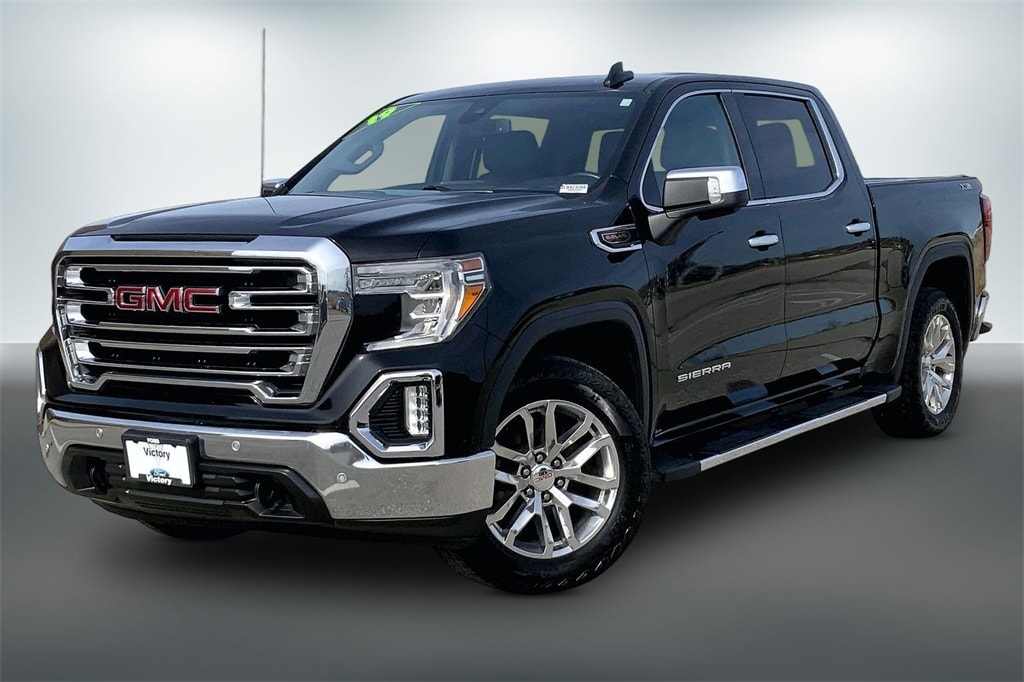 Used 2019 GMC Sierra 1500 SLT with VIN 3GTU9DEL6KG154812 for sale in Kansas City