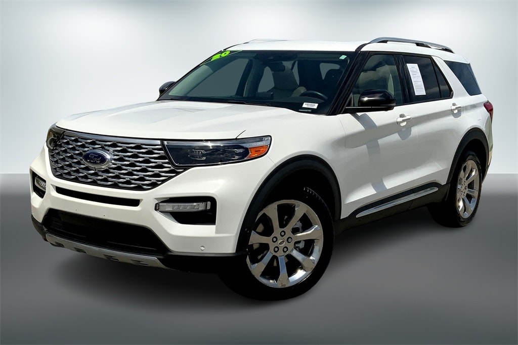 Used 2020 Ford Explorer Platinum with VIN 1FM5K8HC3LGB64606 for sale in Kansas City