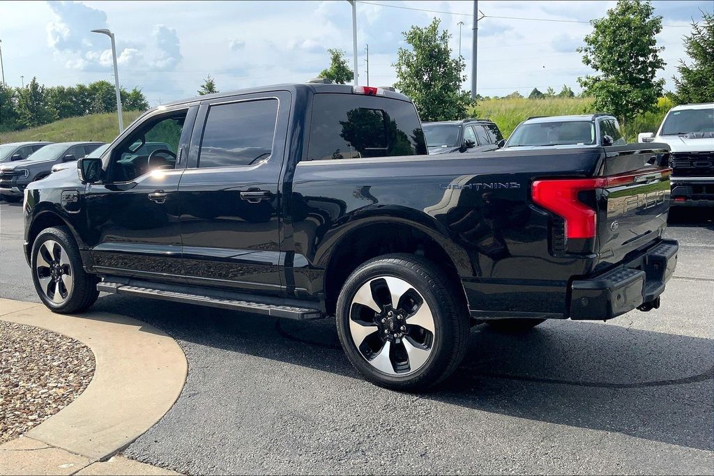 Used 2023 Ford F-150 Lightning Platinum with VIN 1FT6W1EV8PWG47577 for sale in Kansas City