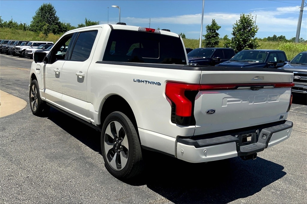 Used 2023 Ford F-150 Lightning Platinum with VIN 1FT6W1EV6PWG26730 for sale in Kansas City, KS
