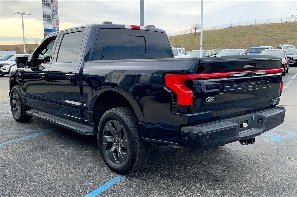 Used 2023 Ford F-150 Lightning Lariat with VIN 1FT6W1EV2PWG12114 for sale in Kansas City