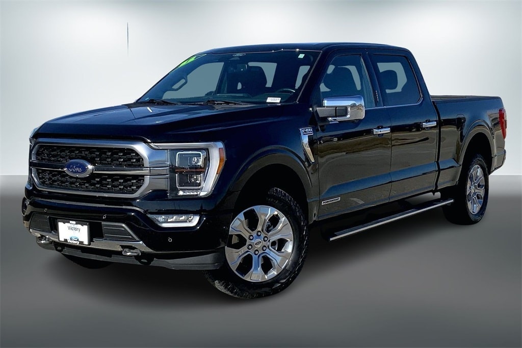 Used 2022 Ford F-150 Platinum with VIN 1FTFW1ED0NFB07435 for sale in Kansas City