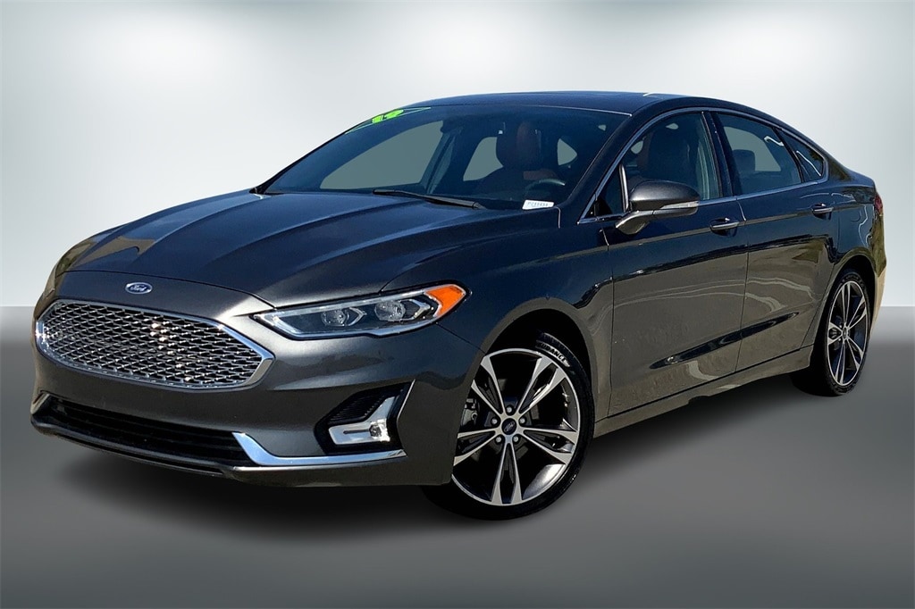 Used 2019 Ford Fusion Titanium with VIN 3FA6P0D92KR211434 for sale in Kansas City