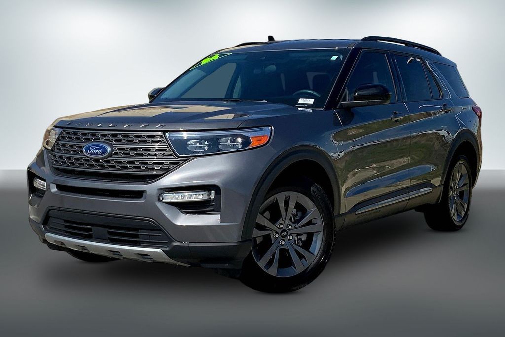 Used 2024 Ford Explorer XLT with VIN 1FMSK8DH1RGA00493 for sale in Kansas City