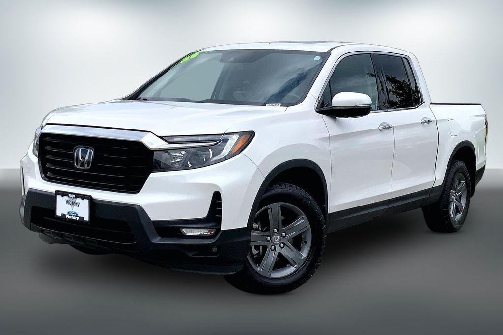 Used 2023 Honda Ridgeline RTL-E with VIN 5FPYK3F71PB002099 for sale in Kansas City