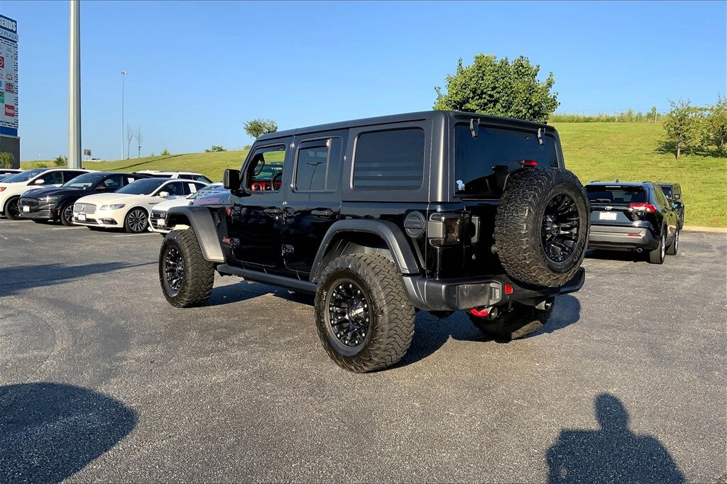 Used 2020 Jeep Wrangler Unlimited Rubicon with VIN 1C4HJXFG5LW217980 for sale in Kansas City