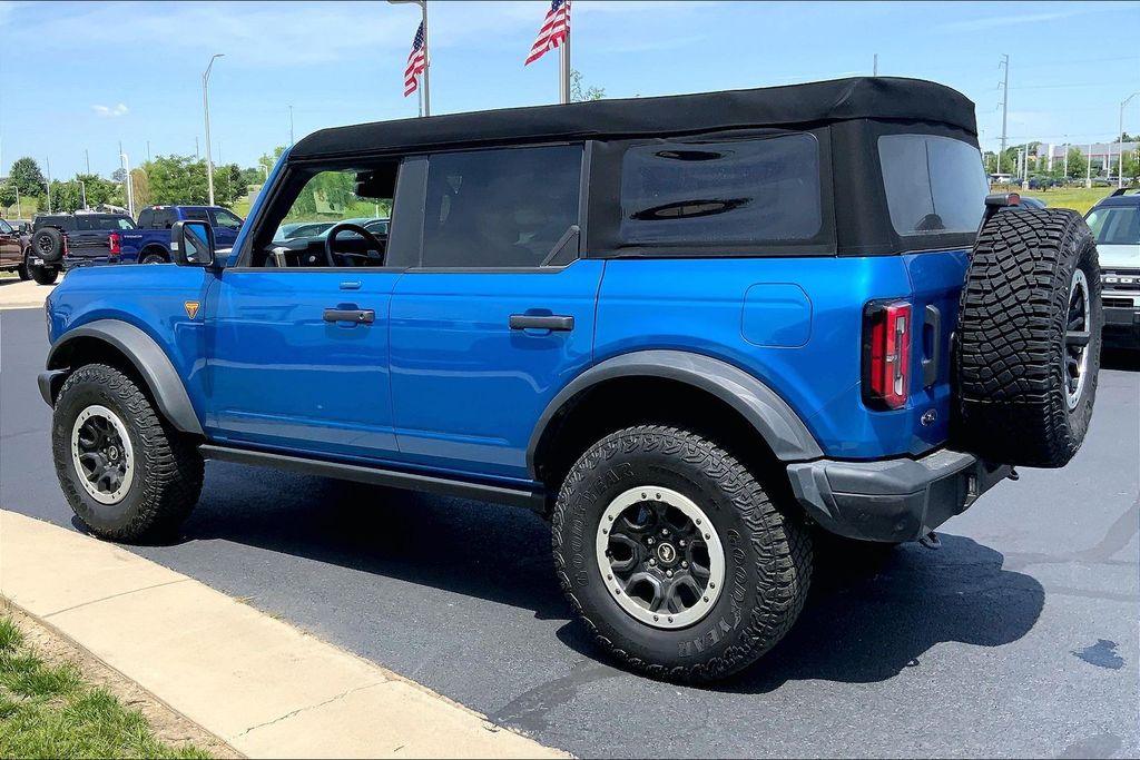 Used 2023 Ford Bronco 4-Door Badlands with VIN 1FMEE5DP1PLB37304 for sale in Kansas City