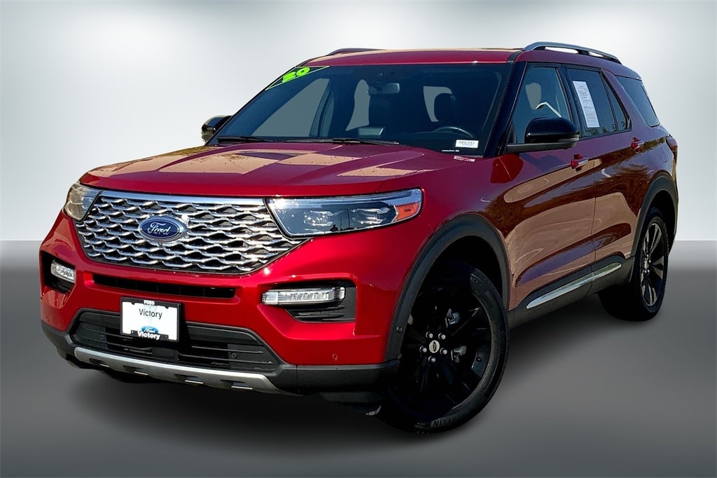 Used 2020 Ford Explorer Platinum with VIN 1FM5K8HC5LGB42493 for sale in Kansas City