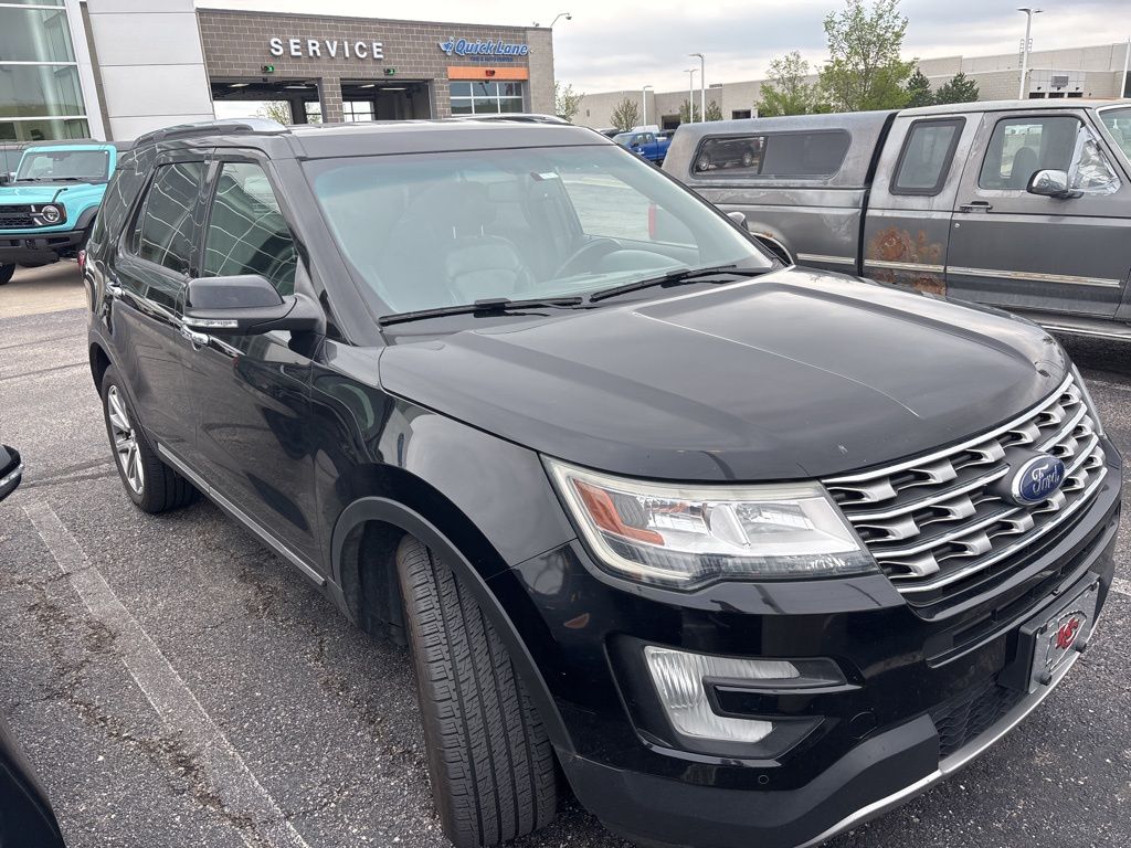Used 2016 Ford Explorer Limited with VIN 1FM5K8F81GGC25133 for sale in Kansas City