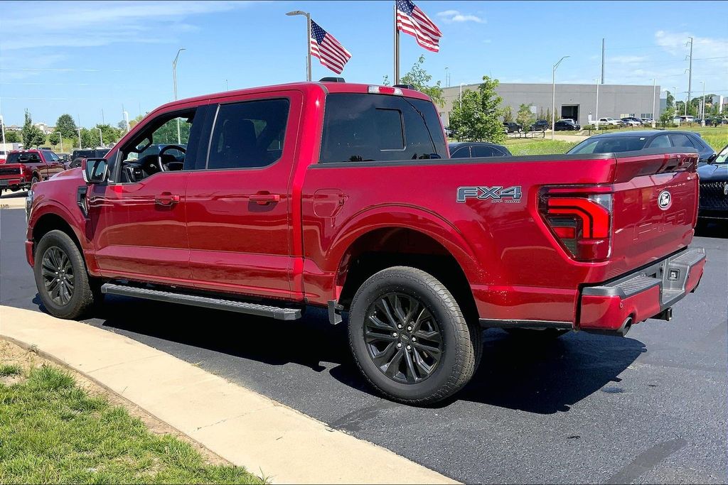 Used 2025 Ford F-150 Lariat with VIN 1FTFW5L53SFB71676 for sale in Kansas City