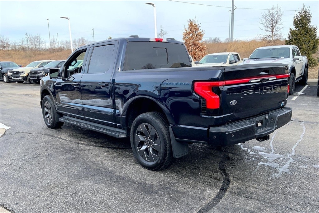 Used 2023 Ford F-150 Lightning Lariat with VIN 1FTVW1EV9PWG60964 for sale in Kansas City, KS