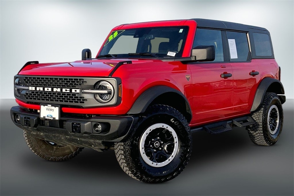 Used 2023 Ford Bronco 4-Door Badlands with VIN 1FMEE5DPXPLC11142 for sale in Kansas City