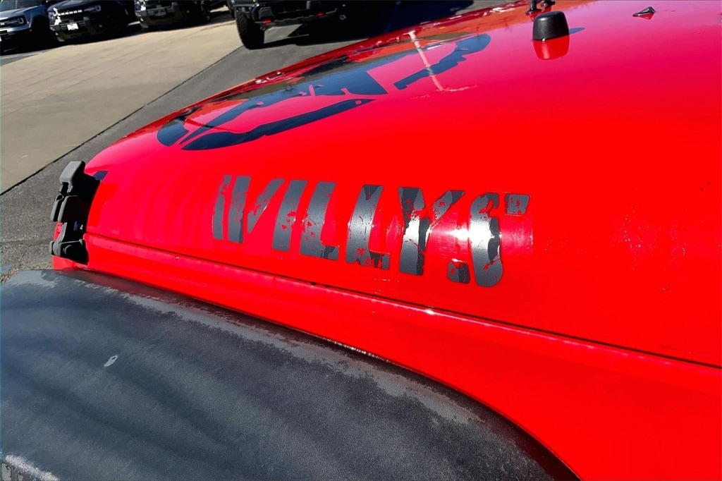 Used 2016 Jeep Wrangler Willys Wheeler SUV