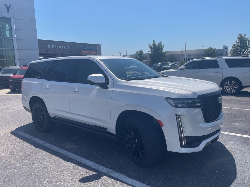 Used 2023 Cadillac Escalade Sport Platinum with VIN 1GYS4GKL9PR310354 for sale in Kansas City