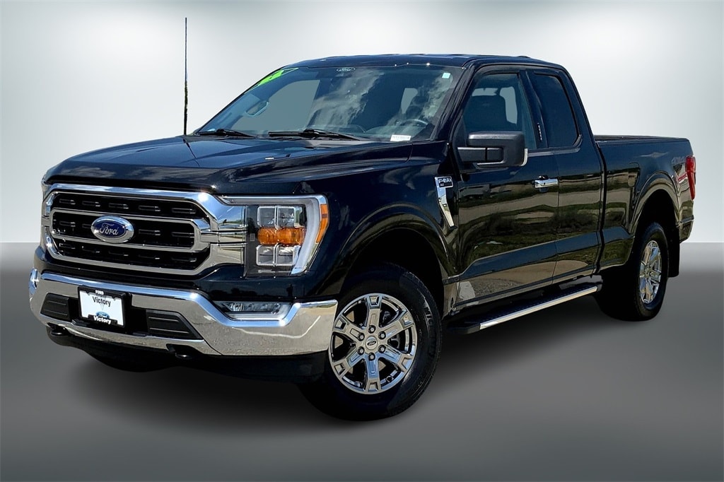 Used 2022 Ford F-150 XLT with VIN 1FTEX1EPXNKD73345 for sale in Kansas City