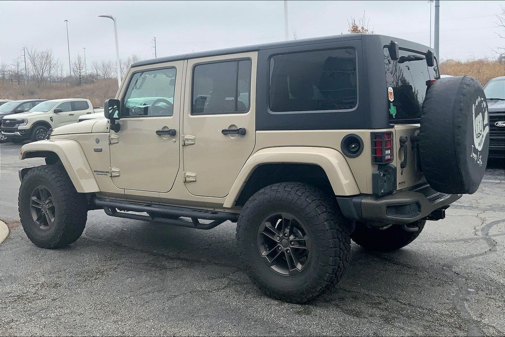 Used 2016 Jeep Wrangler Unlimited 75th Anniversary Edition with VIN 1C4BJWEG2GL316961 for sale in Kansas City