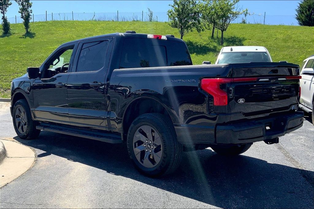 Used 2024 Ford F-150 Lightning Lariat with VIN 1FT6W5L72RWG14363 for sale in Kansas City, KS