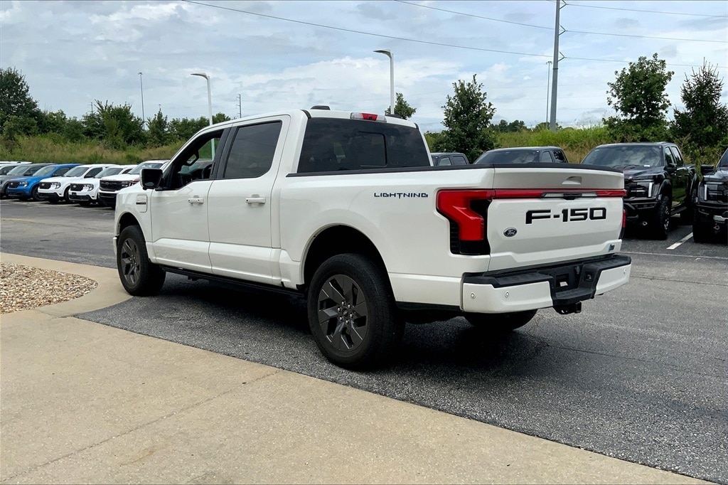 Used 2023 Ford F-150 Lightning Lariat with VIN 1FTVW1EV6PWG60713 for sale in Kansas City, KS