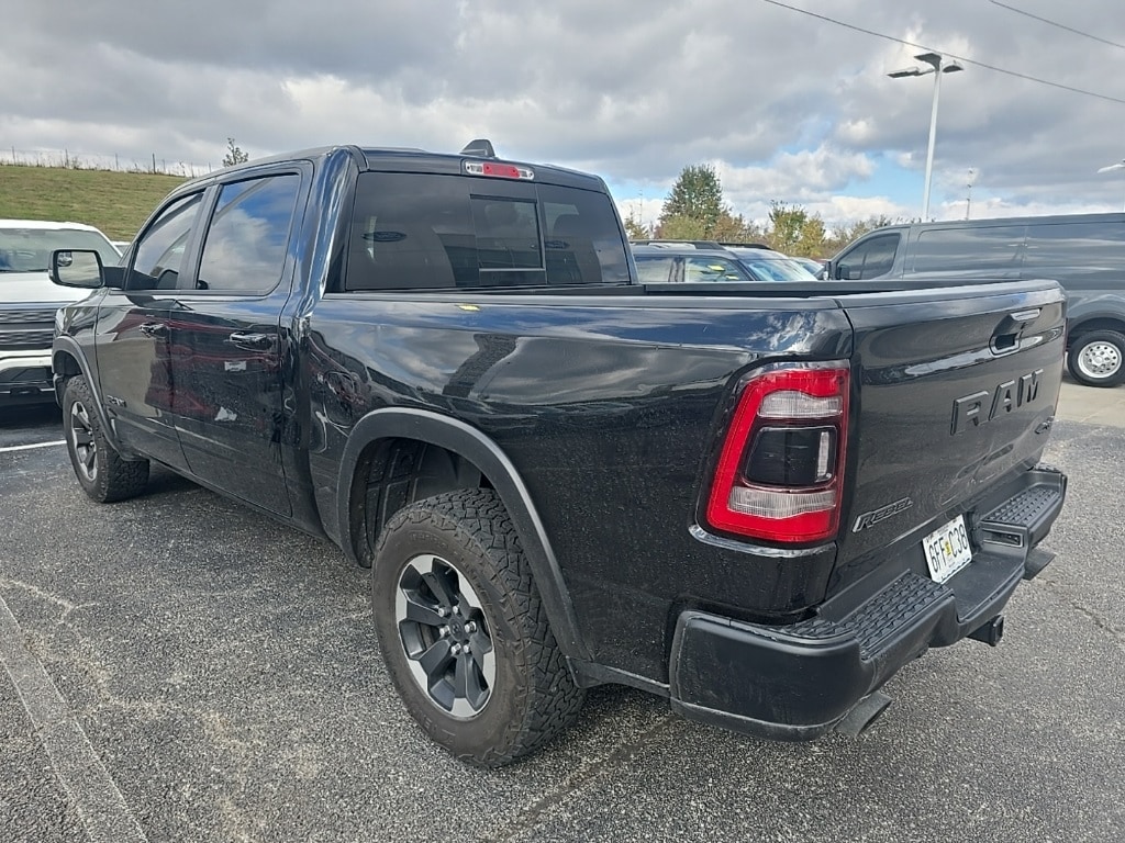 Used 2021 RAM Ram 1500 Pickup Rebel with VIN 1C6SRFLT7MN617676 for sale in Kansas City