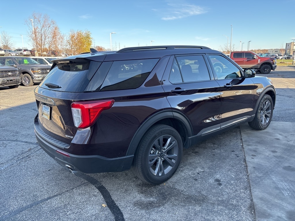 Used 2022 Ford Explorer XLT with VIN 1FMSK8DH6NGC40598 for sale in Kansas City