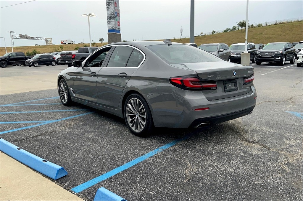 Used 2021 BMW 5 Series 530i with VIN WBA13BJ08MWX01004 for sale in Kansas City