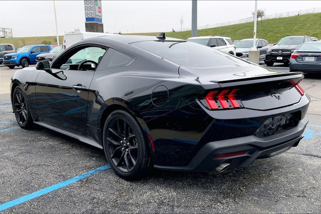 Used 2025 Ford Mustang EcoBoost with VIN 1FA6P8TH0S5102917 for sale in Kansas City