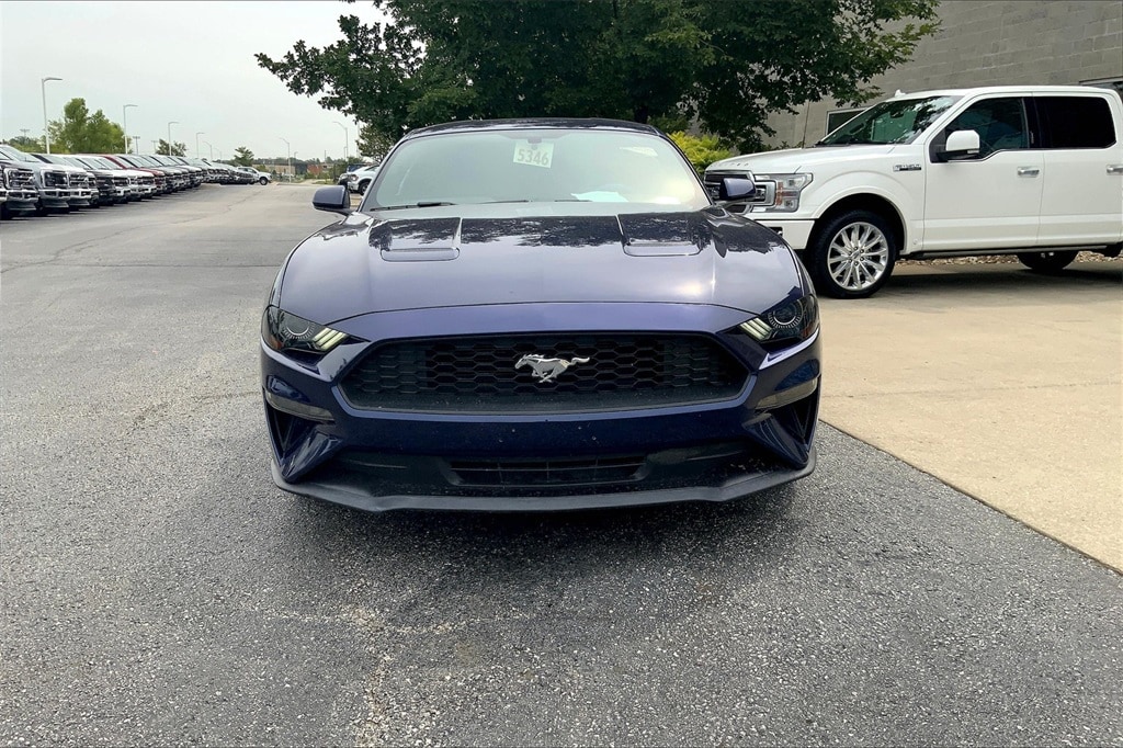 Used 2020 Ford Mustang EcoBoost with VIN 1FA6P8TH4L5130656 for sale in Kansas City