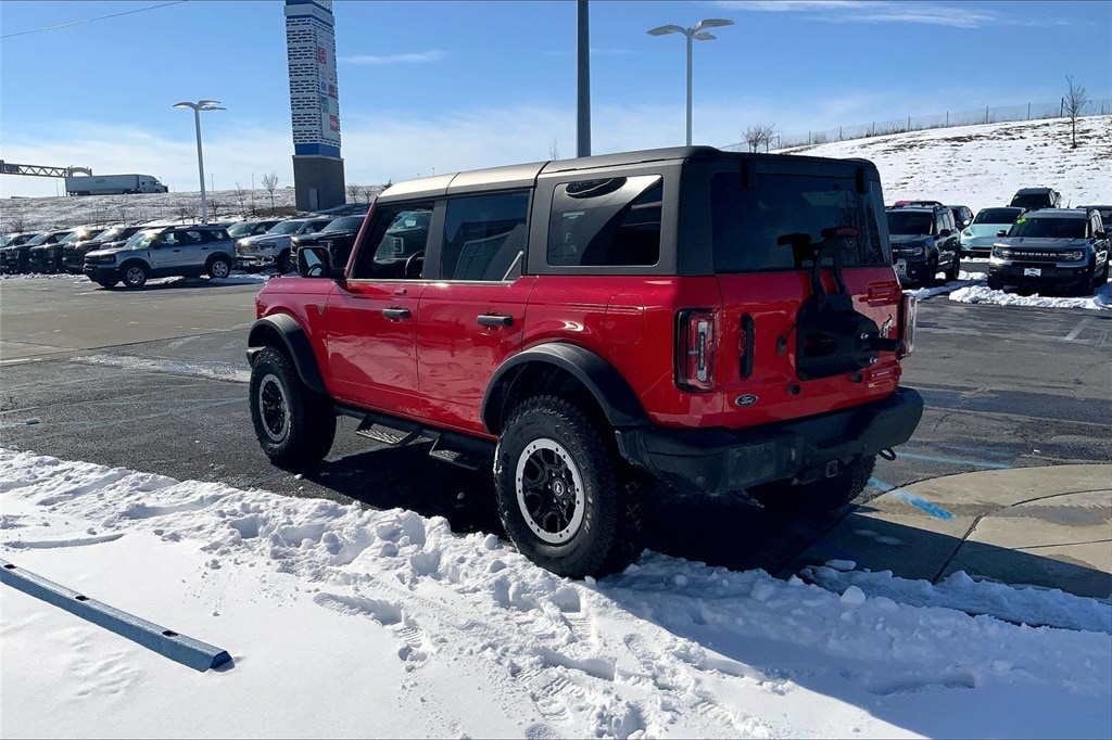 Used 2023 Ford Bronco 4-Door Badlands with VIN 1FMEE5DPXPLC11142 for sale in Kansas City