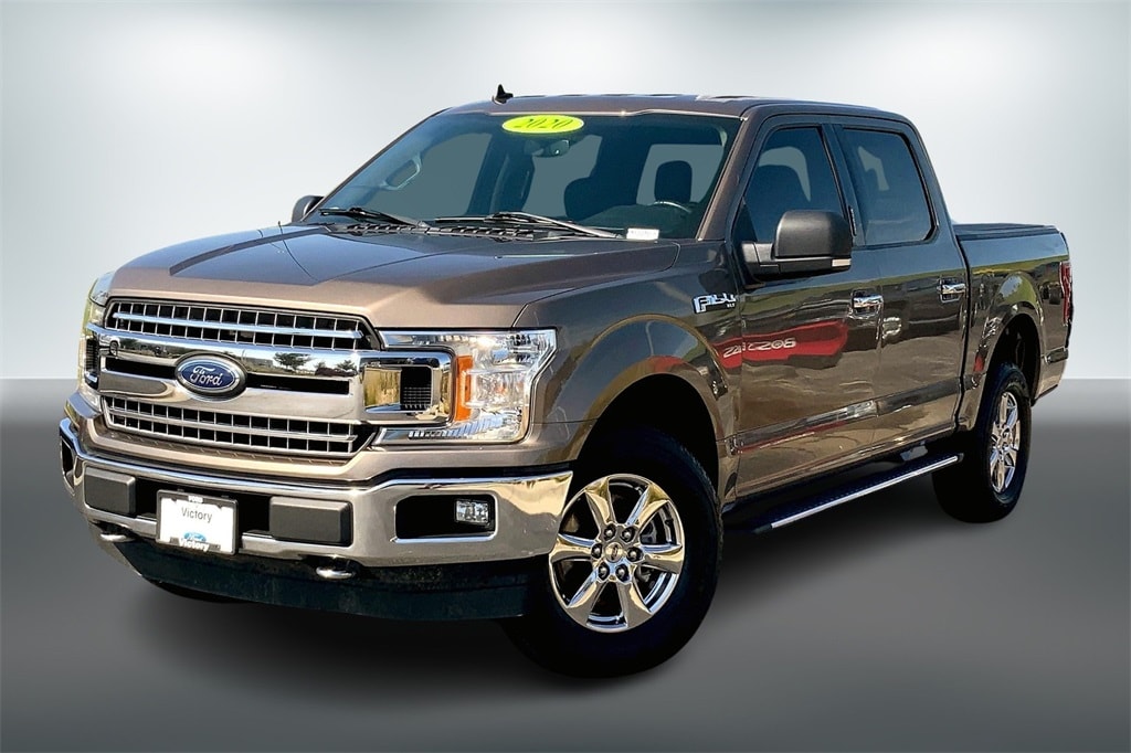 Used 2020 Ford F-150 XLT with VIN 1FTEW1E40LKD44202 for sale in Kansas City, KS