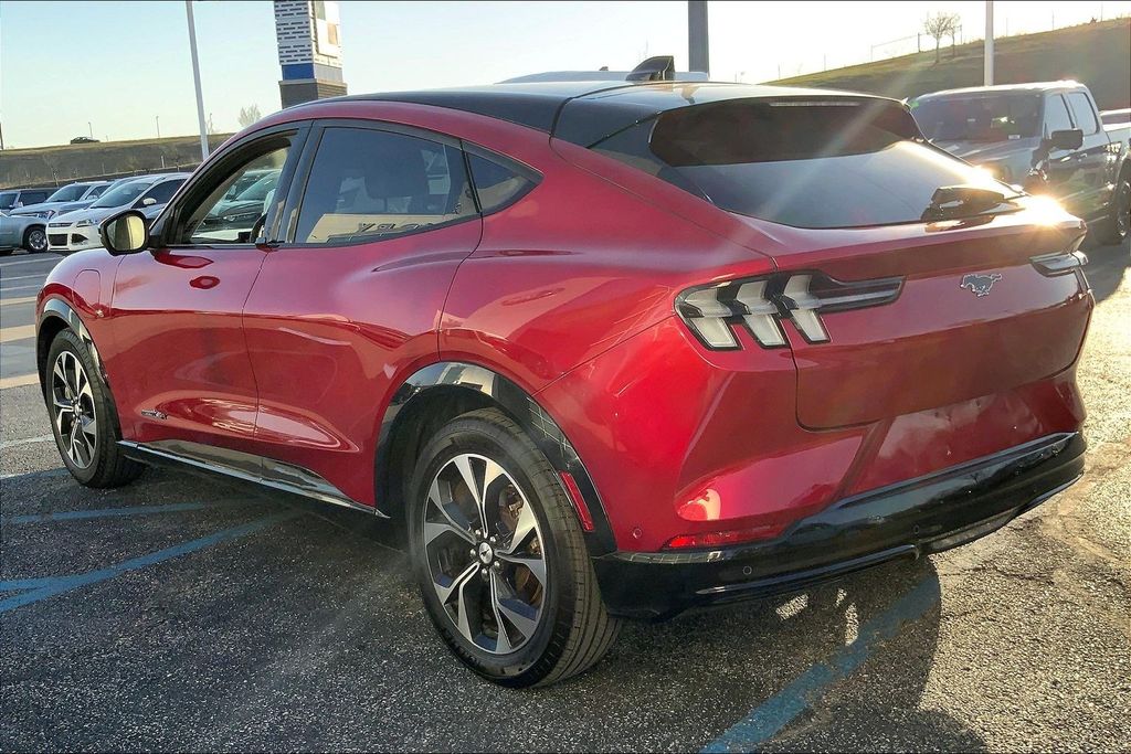 Used 2021 Ford Mustang Mach-E Premium AWD with VIN 3FMTK3SU8MMA09973 for sale in Kansas City, KS