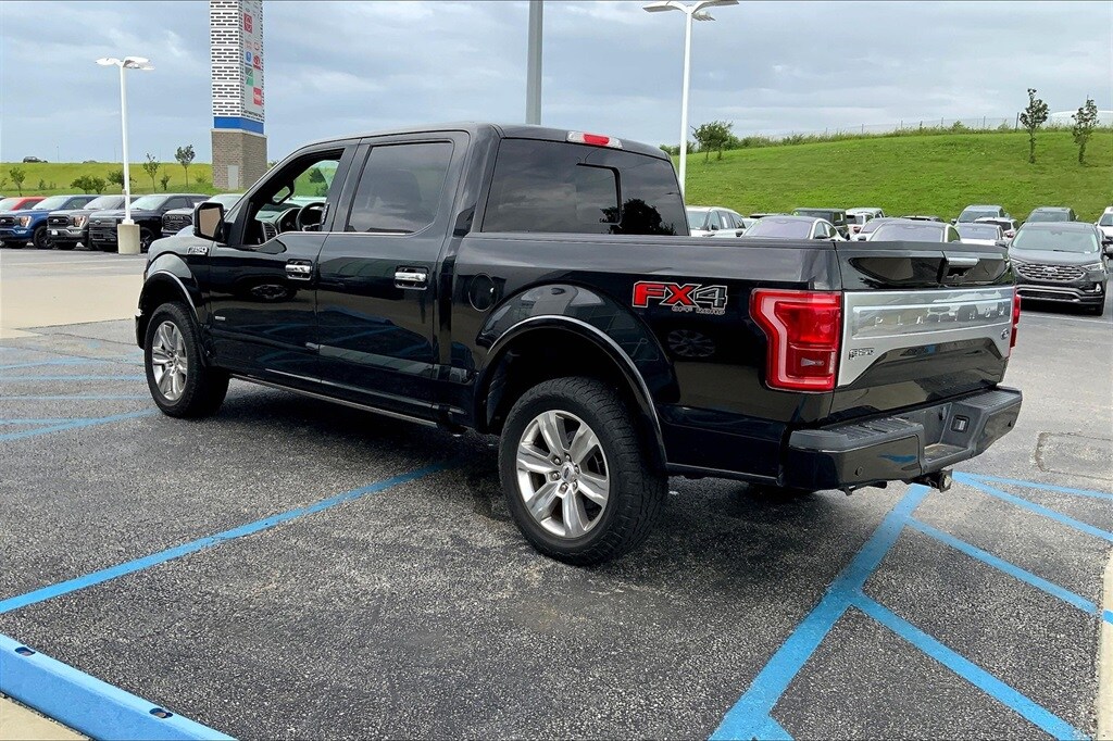 Used 2015 Ford F-150 Platinum with VIN 1FTEW1EGXFFC06884 for sale in Kansas City