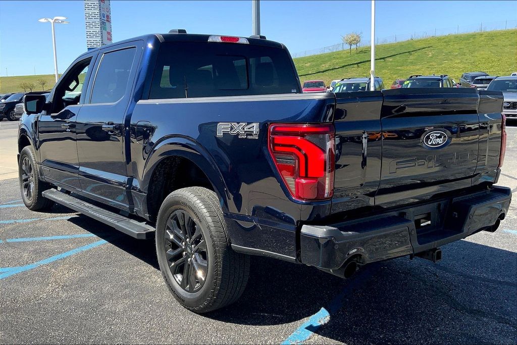 Used 2025 Ford F-150 Lariat with VIN 1FTFW5LD3SFA48161 for sale in Kansas City