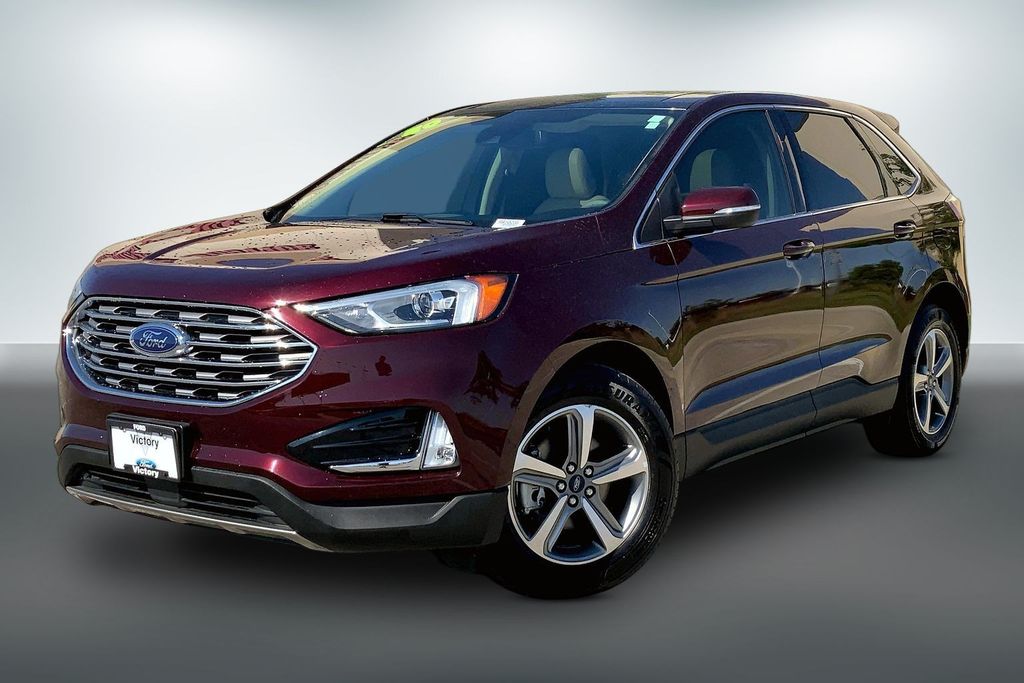 Used 2020 Ford Edge SEL with VIN 2FMPK3J9XLBB50235 for sale in Kansas City