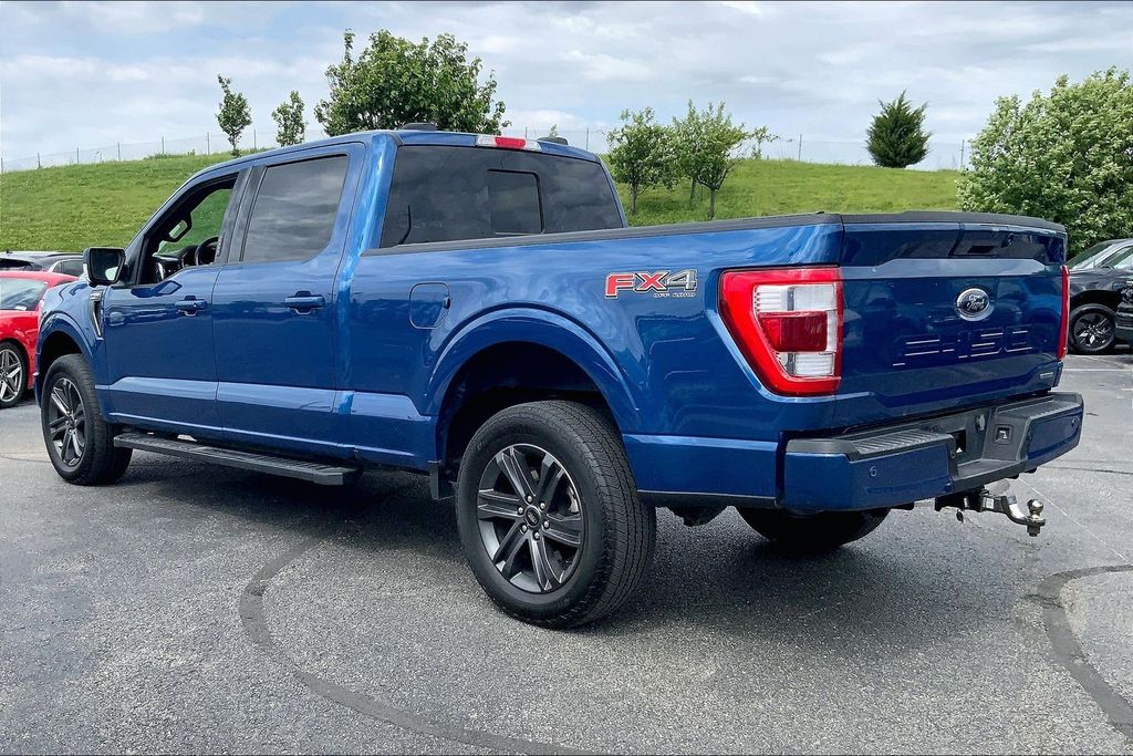 Used 2023 Ford F-150 Lariat with VIN 1FTFW1E8XPKF58272 for sale in Kansas City
