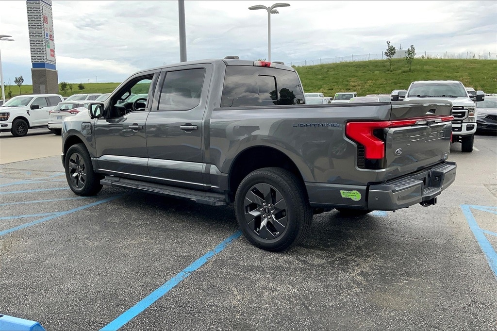 Used 2023 Ford F-150 Lightning Lariat with VIN 1FTVW1EV2PWG02145 for sale in Kansas City, KS