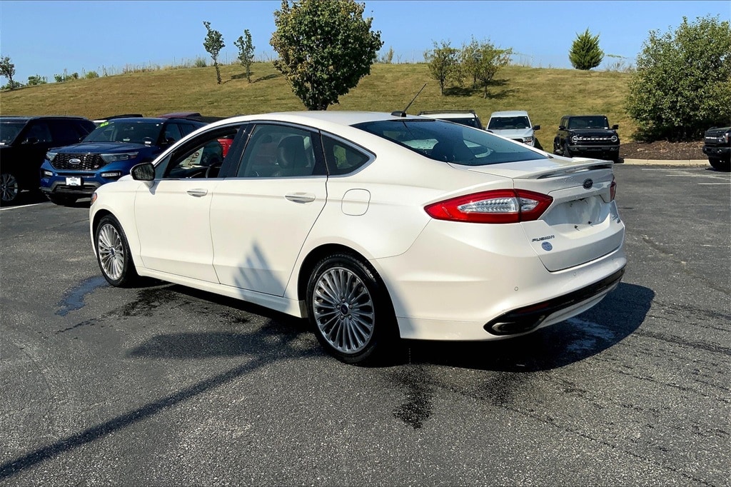 Used 2016 Ford Fusion Titanium with VIN 3FA6P0D97GR280353 for sale in Kansas City