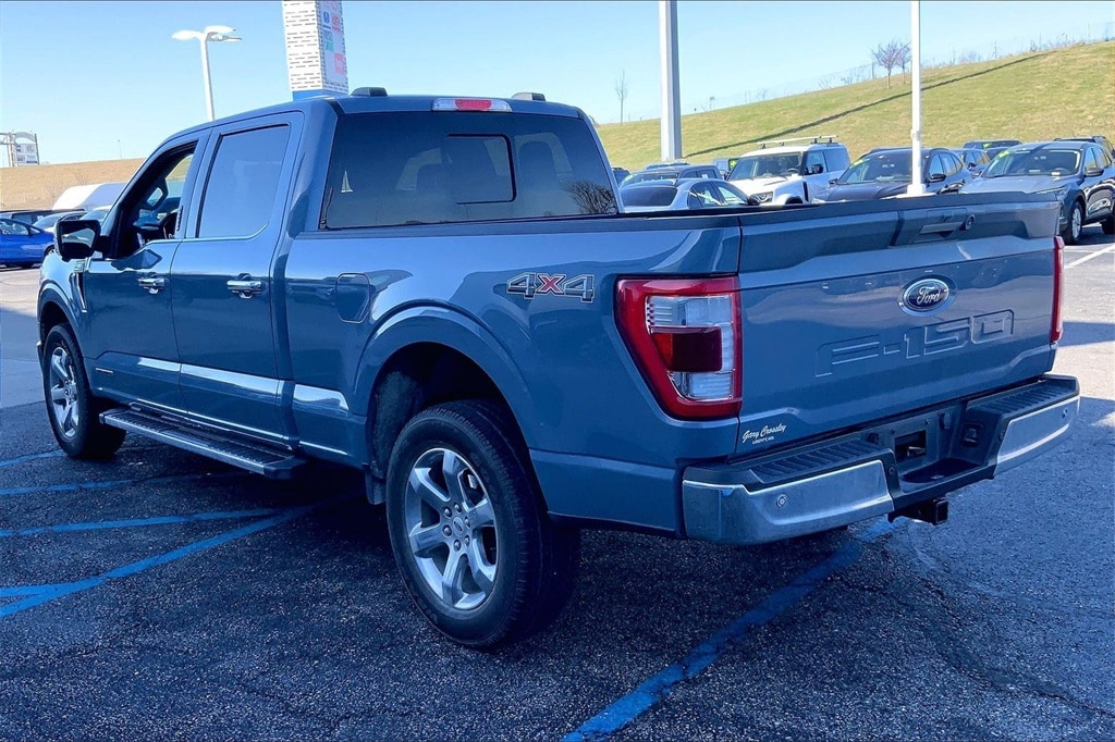 Used 2023 Ford F-150 Lariat with VIN 1FTFW1ED2PFB18648 for sale in Kansas City