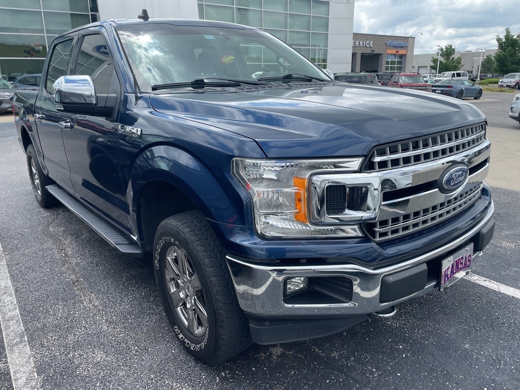 Used 2020 Ford F-150 XLT with VIN 1FTEW1E45LKE55411 for sale in Kansas City, KS