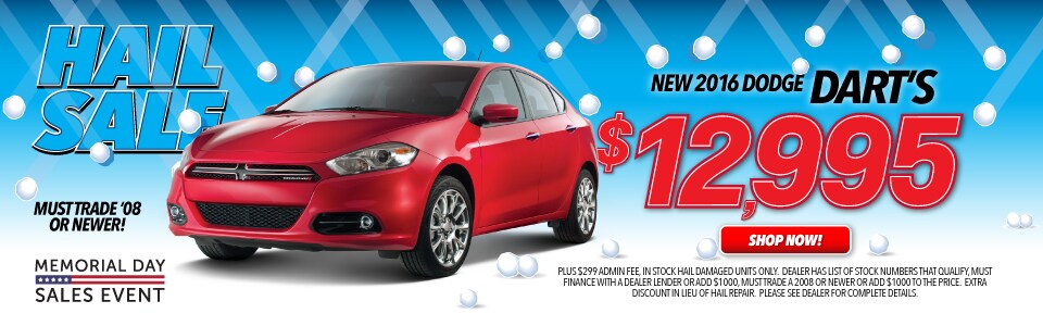 It S A Hail Sale In Kansas City Victory Chrysler Dodge