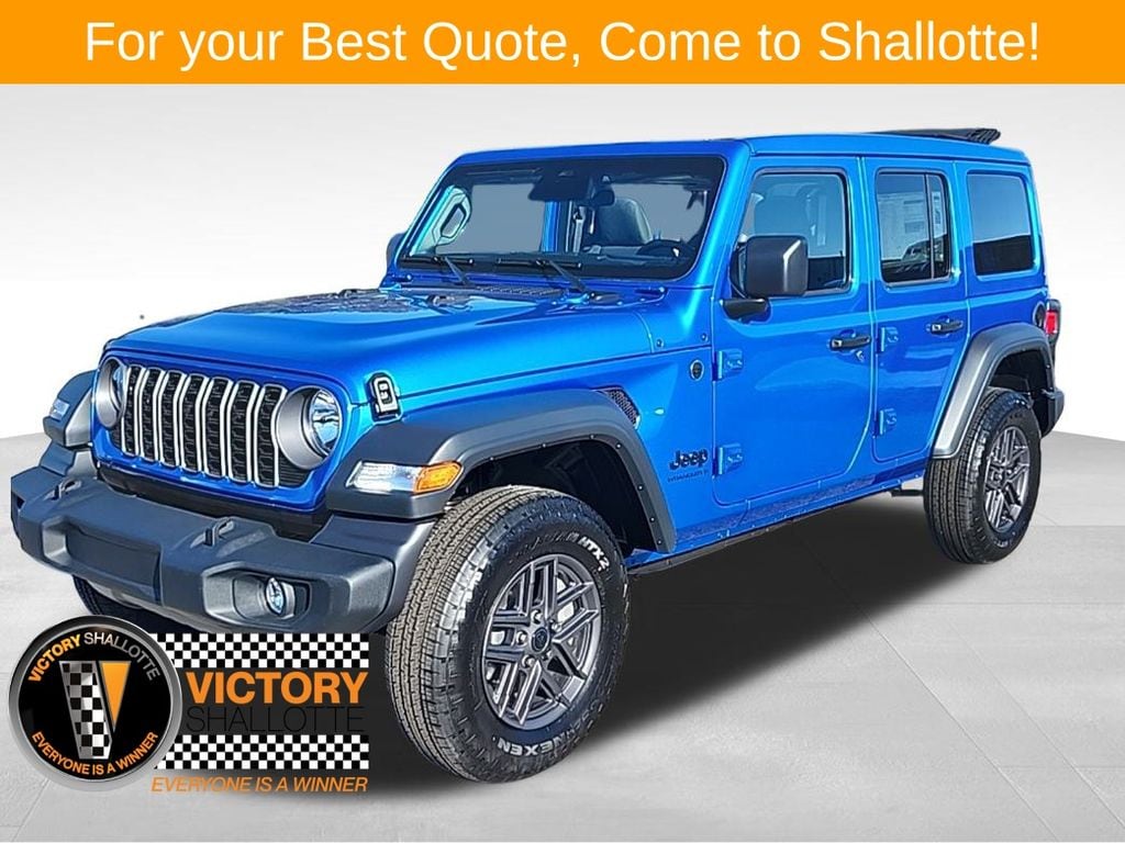 New 2026 Jeep Wrangler 4-DOOR SPORT S Sport Utility