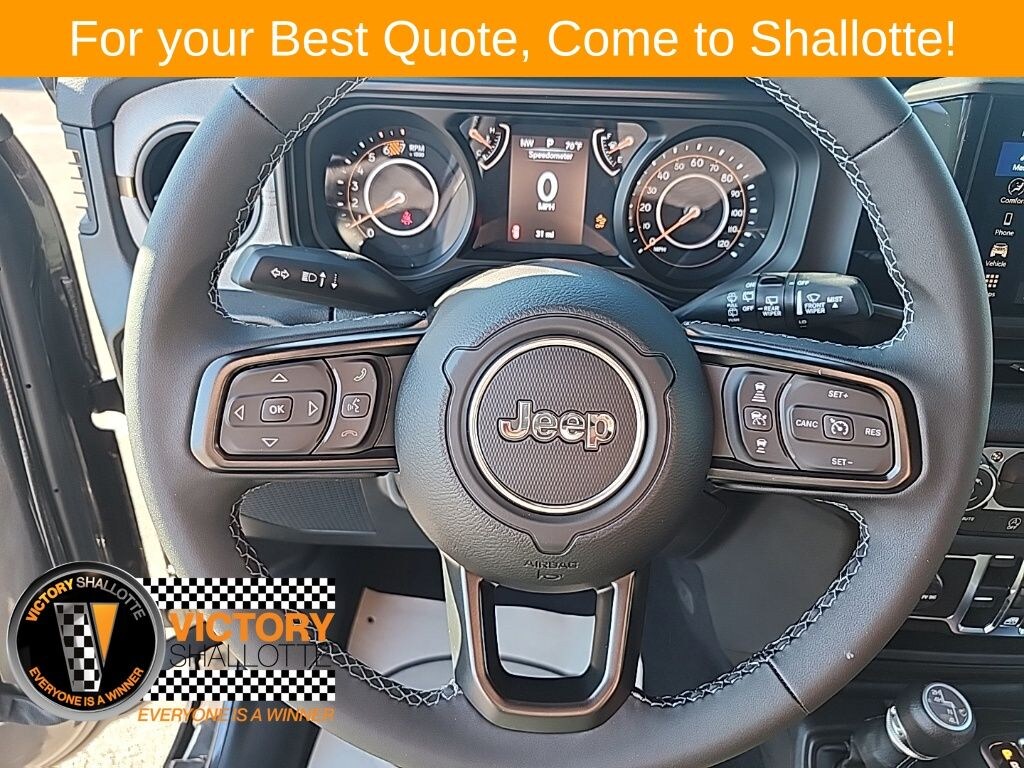 New 2026 Jeep Wrangler 4-DOOR SPORT S Sport Utility