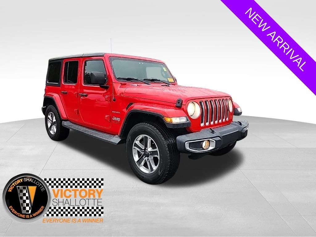 Used 2018 Jeep Wrangler Unlimited Sahara 4x4 SUV