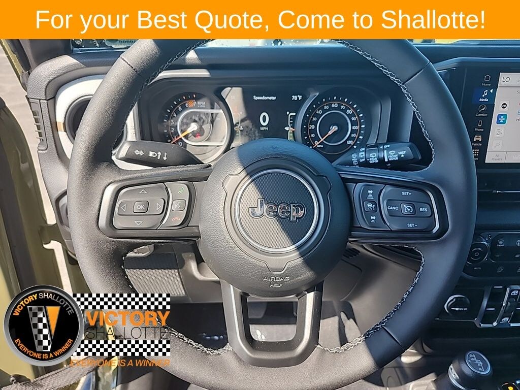 New 2025 Jeep Wrangler 4-DOOR SPORT S Sport Utility